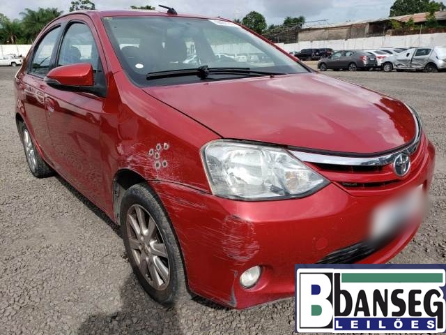 TOYOTA ETIOS SEDA XLS AT 1.5 16V 2017
